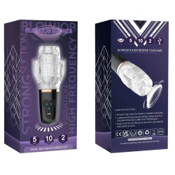 Masturbator B-SERIES Blowjob Sucker