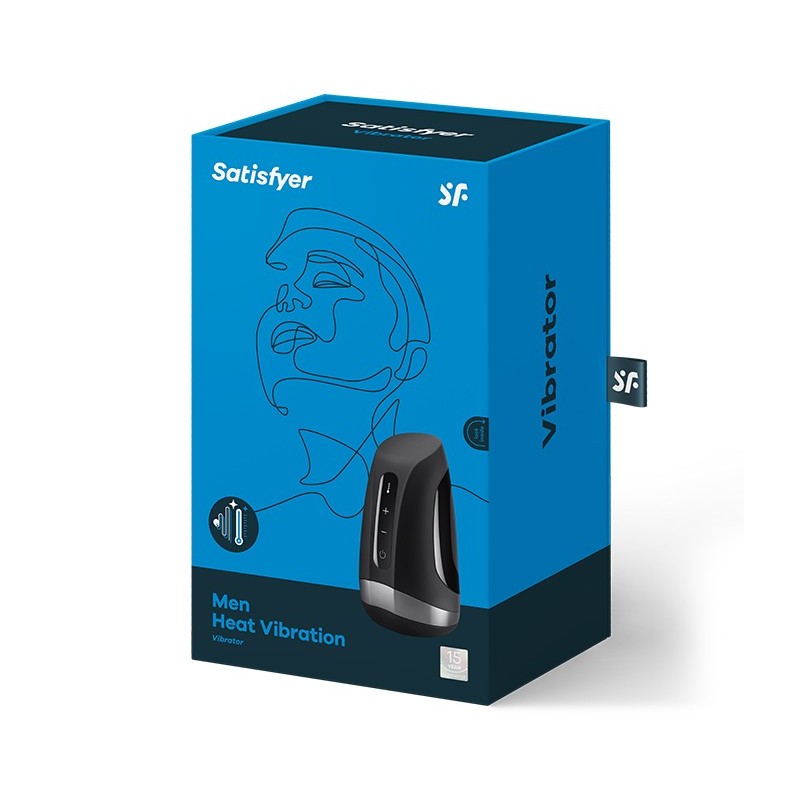 Masturbator SATISFYER Heat vibration