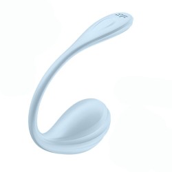 Jajko SATISFYER Smooth Petal light blue