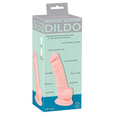 Dildo YOU2TOYS Medical silicone 18 cm
