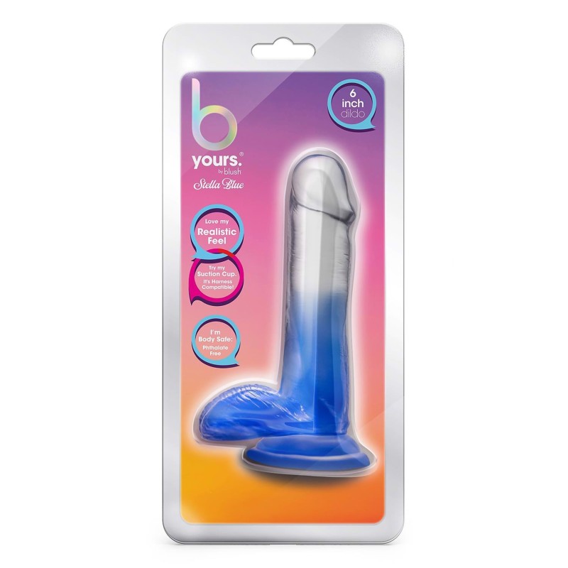 Dildo B YOURS Stella blue 6"