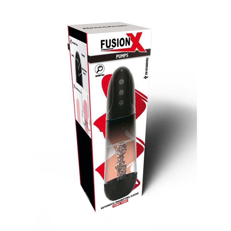 Pompka HIDDEN DESIRE Magnifying pump black