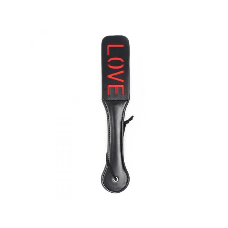 Packa TOYZ4LOVERS Paletta  Double Spank Paddle Love black