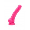 Dildo REAL Happy dick with balls 7,5" pink