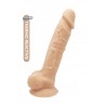Dildo DREAM TOYS Real love with balls 9" skin