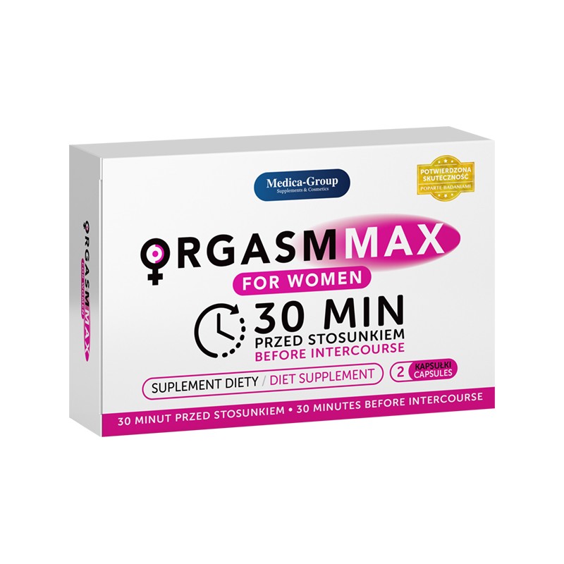 Tabletki MEDICA GROUP Orgasm Max for women 2 szt.