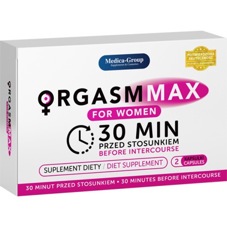 Tabletki MEDICA GROUP Orgasm Max for women 2 szt.