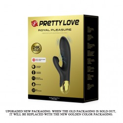Wibrator PRETTY LOVE Naughty Play 24K gold USB