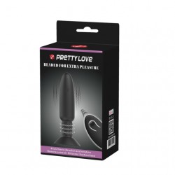 Plug analny Pretty Love Beaded for extra pleasure USB remote
