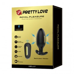 Plug analny Pretty Love Royal Pleasure Kelly USB remote