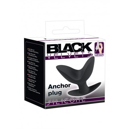 Plug analny Black Velvets Anchor plug