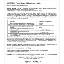 Kapsułki HOT Exxtreme Power 10 szt.