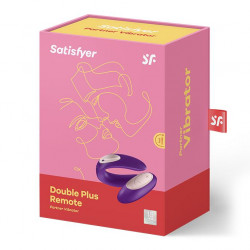 Stymulator Satisfyer Double Plus Remote Partner USB