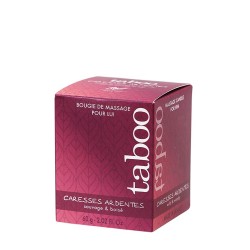 Świeca TABOO Caresses Ardentes 60 gr