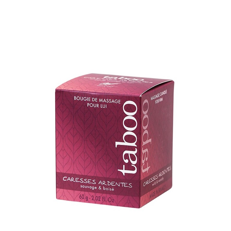 Świeca TABOO Caresses Ardentes 60 gr