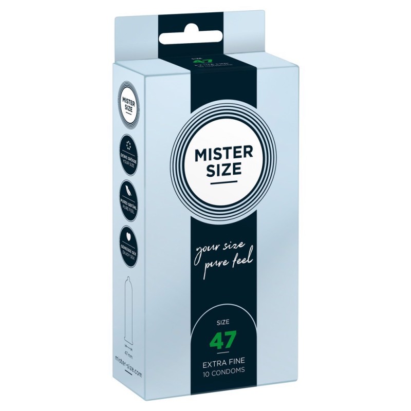 Prezerwatywy MISTER SIZE 47 mm 10 szt