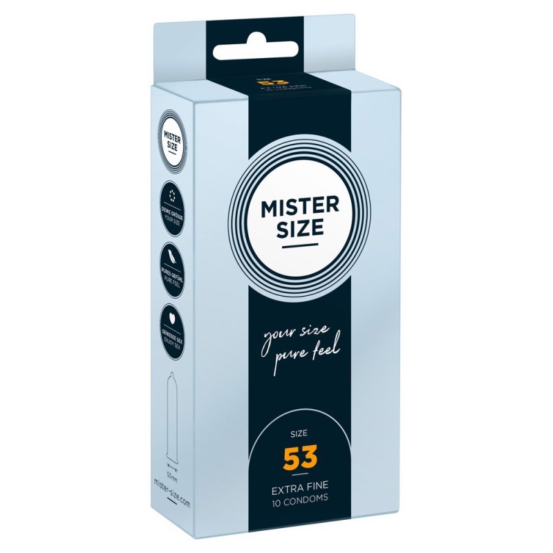 Prezerwatywy MISTER SIZE 53 mm 10 szt