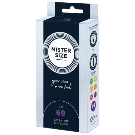 Prezerwatywy MISTER SIZE 69 mm 10 szt